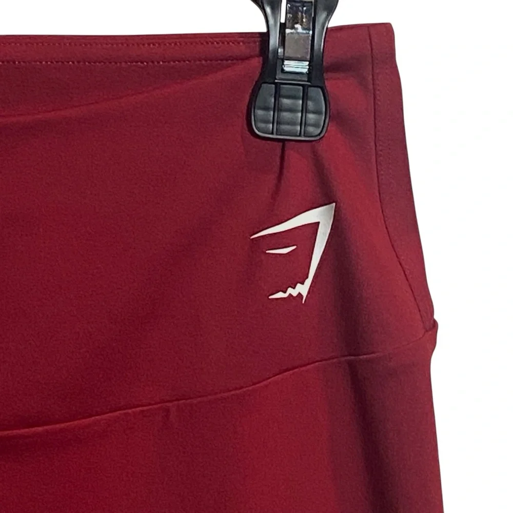 Gymshark Spiced Red Training Cropped Athletic Leggings Size Extra Small XS - Picture 3 of 6